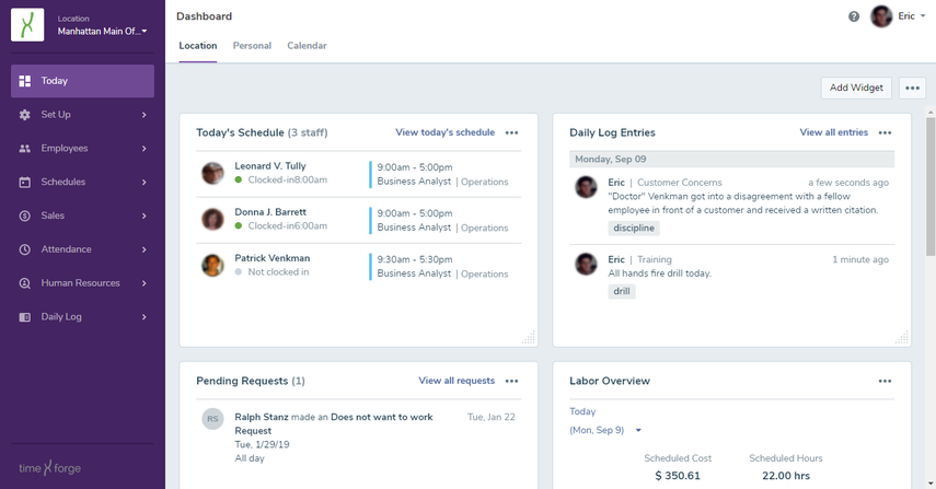 Timeforge Dashboard 2 TFBlog 02.
