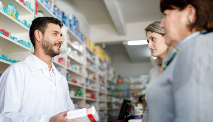 Answering The &Quot;Do You Believe The Customer Is Always Right?&Quot; Interview Question 1 Pharmacist offering good service.