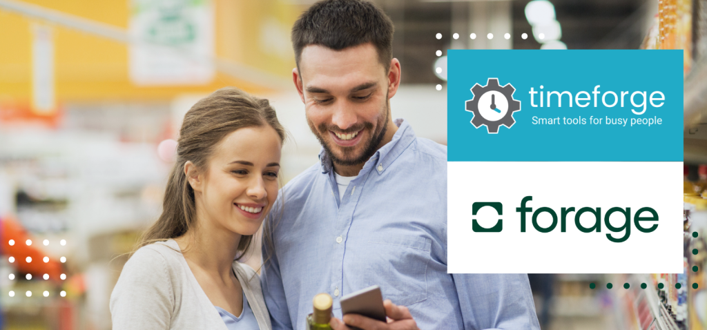 Timeforge Partners With Forage To Help Grocery Retailers Expand Payment Options 1 Forage and TimeForge.