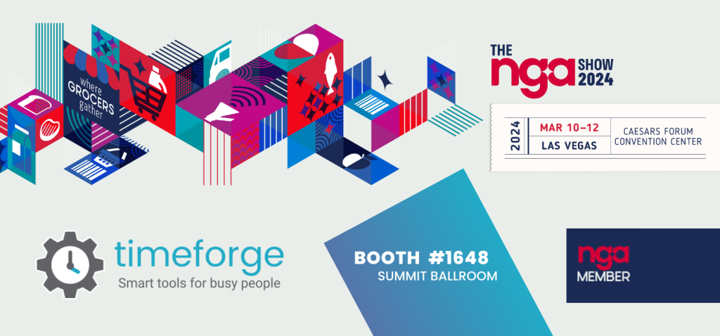 TimeForge at NGA Show 2024.
