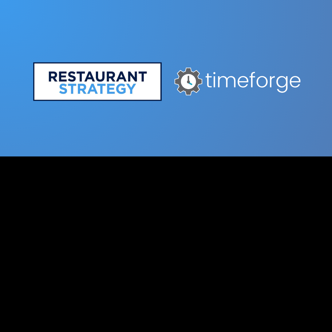 Restaurant Strategy and TimeForge logos