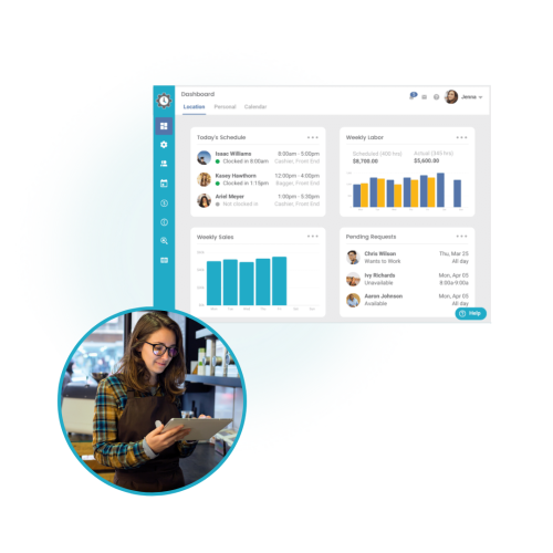 TimeForge dashboard